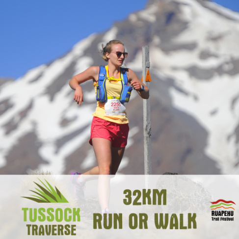 Tussock Traverse 32km Trail Run or Walk
