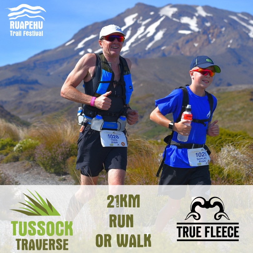 True Fleece Tussock Traverse 21km Run or Walk